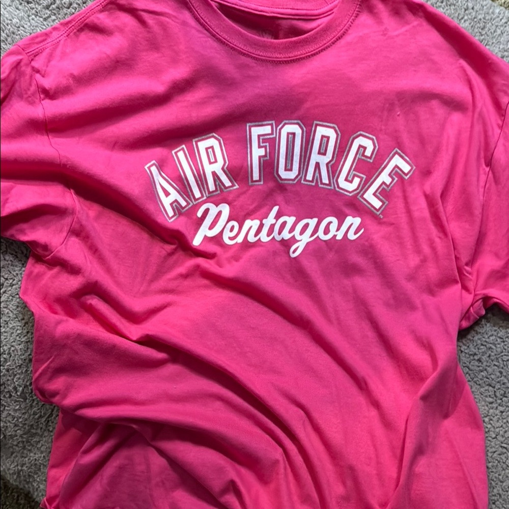 Air Force Pentagon Pink T-Shirt